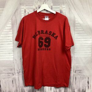 Nebraska Huskers Tee Shirt Short Sleeve '69 XL